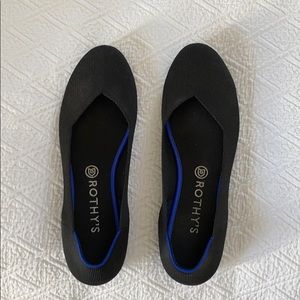 Rothy’s The Flat Black Solid Size 11